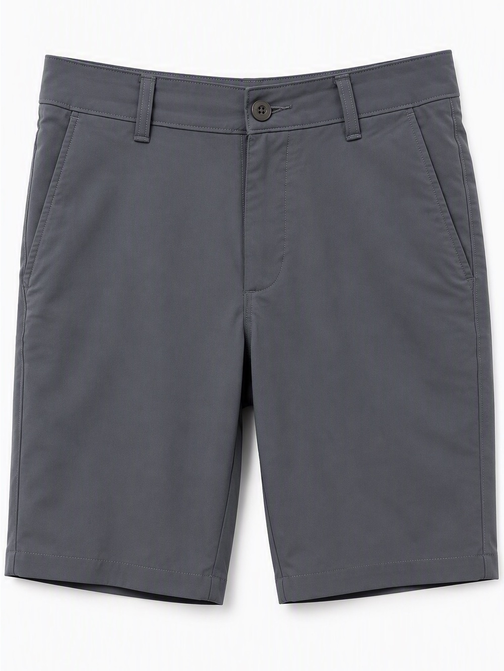 Under Armour Men's Charcoal Flat Front Performance Shorts